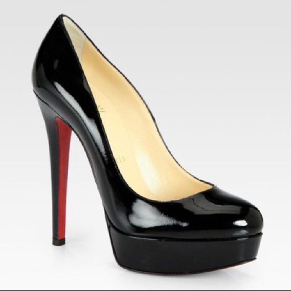 Christian Louboutin Bianca Black Patent Leather👠